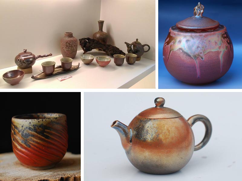 【 柴燒陶器 】柴筆火繪 Taiwan Firewood teapot Ceramic art